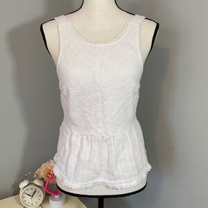 Babydoll Lace Trim American Eagle Tank